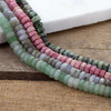 Cherry Tree Beads Gemstone 3x6mm Hexagonal Heishi Beads - 15 inch strand 