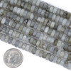 Cherry Tree Beads Gemstone 3x6mm Hexagonal Heishi Beads - 15 inch strand 