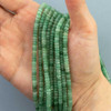 Cherry Tree Beads Gemstone 2x4mm Faceted Heishi Beads - 15 inch strand 