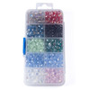 Cherry Tree Beads 10 Color Crystal 6x8mm Faceted Teardrop Designer Collection Box 