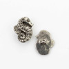  Green Girl Studios Pewter 18x23mm Seahorse Button- 1 per bag 