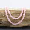 Cherry Tree Beads BOGO Rose Quartz 4mm Faceted Round Beads - 15 inch strands 