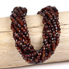 Peach garnet bracelet beads for craft night.