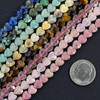 Cherry Tree Beads Gemstone 6mm Faceted Heart Beads - 8 inch strand 