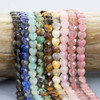 Cherry Tree Beads Gemstone 6mm Faceted Heart Beads - 8 inch strand 