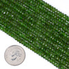 Approximately 2x4mm with 90 beads per string