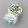 Cherry Tree Beads Ocean Haze Crystal Bead Designer Collection packaged in a reusable storage container with assorted jewelry beads.
