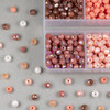 Cherry Tree Beads Vintage Romance 3x4mm Crystal Designer Mini Collection Box 