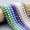 Cherry Tree Beads Mystic Glass 8mm Rounds Beads - 8 inch strand 