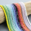 Cherry Tree Beads Mystic Glass 2x4mm Rondelle Beads - 8 inch strand 