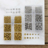 Cherry Tree Beads Stainless Steel Spacer Mini Designer Collection Box 