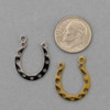 Cherry Tree Beads 304 Stainless Steel 16.5x21mm Horseshoe Charms - 2 per bag 