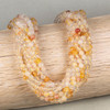 Cherry Tree Beads BOGO Yellow Inclusion Quartz 4mm Round Beads - Receive 2 Identical 15 Inch Strands 