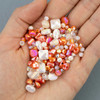 Pair these crystals with stainless steel, pearls, shell beads, mother-of-pearl, and natural gemstones for jewelry that feels colorful