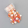 warm colored beads for crafting and jewelry making
