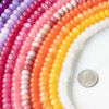 Cherry Tree Beads Dyed Jade 5x8mm Rondelle Beads - 15 inch strand 