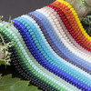 Cherry Tree Beads Glass 5x8mm Rondelle Beads - 15 inch strand 