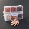 Cherry Tree Beads Dusty Horizon Crystal 3x4mm Faceted Rondelle Mini Designer Collection Box 