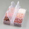 Cherry Tree Beads Dusty Horizon Crystal 3x4mm Faceted Rondelle Mini Designer Collection Box 