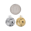 Moon charms for celestial charm necklaces.