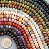 Gemstone beads for craft night.