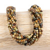 Cherry Tree Beads BOGO Green Garnet 3mm Faceted Cube Beads - Receive 2 Identical 15 Inch Strands 