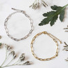 Cherry Tree Beads 304 Stainless Steel 4x10mm Paper Clip Chain Bracelet - 6" with 2" extender chain 