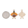 DIY jewelry for the Turkey Trot.
