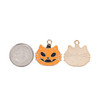 Pumpkin charms for Halloween spirit.