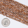 Copper colored beads for fall craft night.