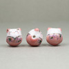 Ceramic cat bracelet beads for statement jewelry.