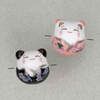 Cat beads for statement DIY jewelry.