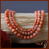 Cherry Tree Beads Natural Carnelian Round Beads - 15 inch strand 