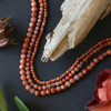 Cherry Tree Beads Natural Carnelian Round Beads - 15 inch strand 