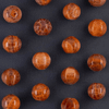 Orange pumpkin beads for fall themed craft night.