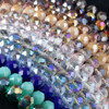 Cherry Tree Beads Crystal 8x10mm Faceted Rondelle Beads  - 15 inch strand 