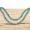 Tiny apatite beads for DIY projects.