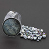 Cherry Tree Beads Stardust Slate Crystal Bead Designer Collection - 40mm Jar 