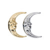 Cherry Tree Beads 304 Stainless Steel 9x26mm Crescent Moon Link Charms - 2 per bag 