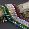 Cherry Tree Beads Crystal 9x12mm Faceted Rondelle Beads  - 15 inch strand 