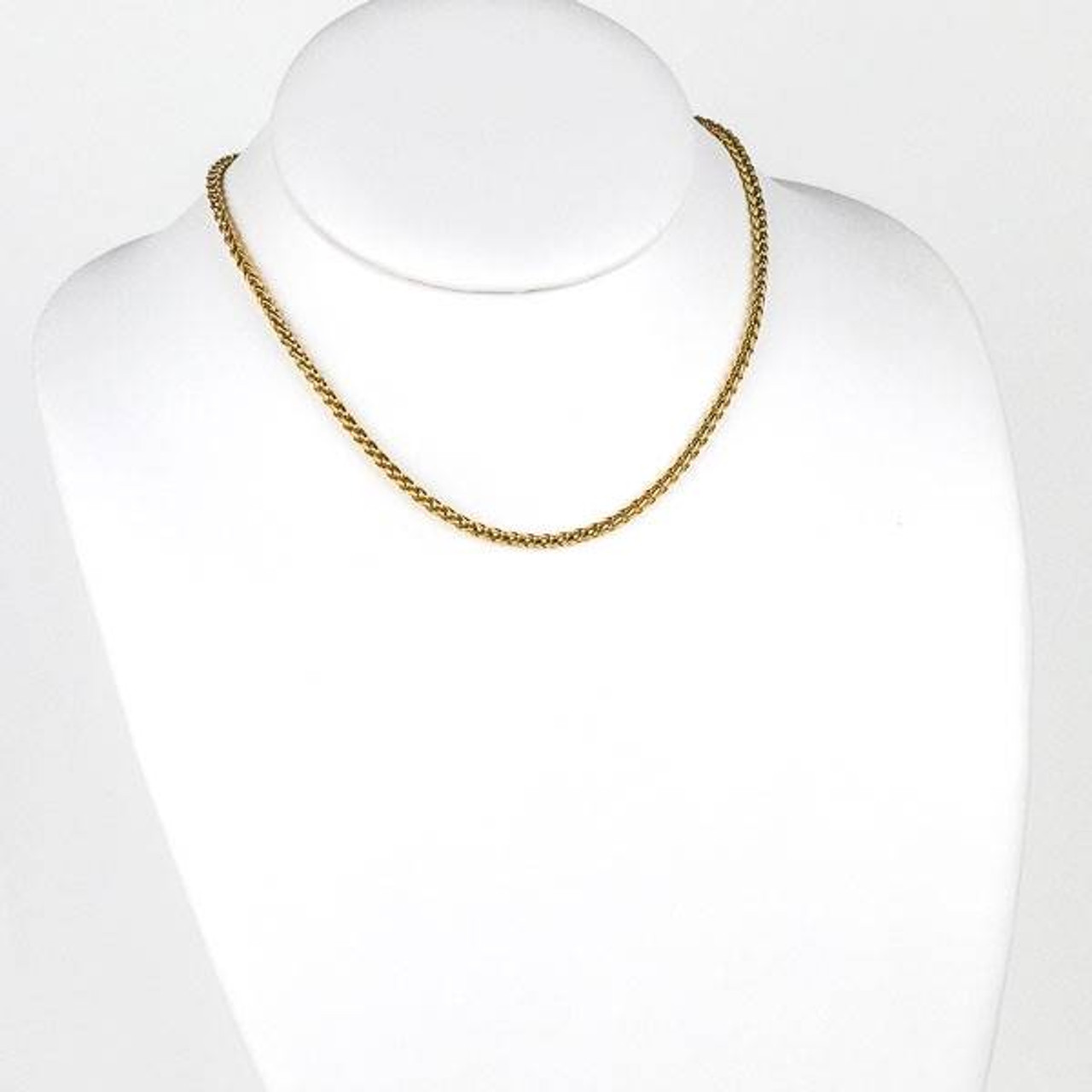 Paperclip Necklace 16″ – David Levy Diamonds and Fine Jewels