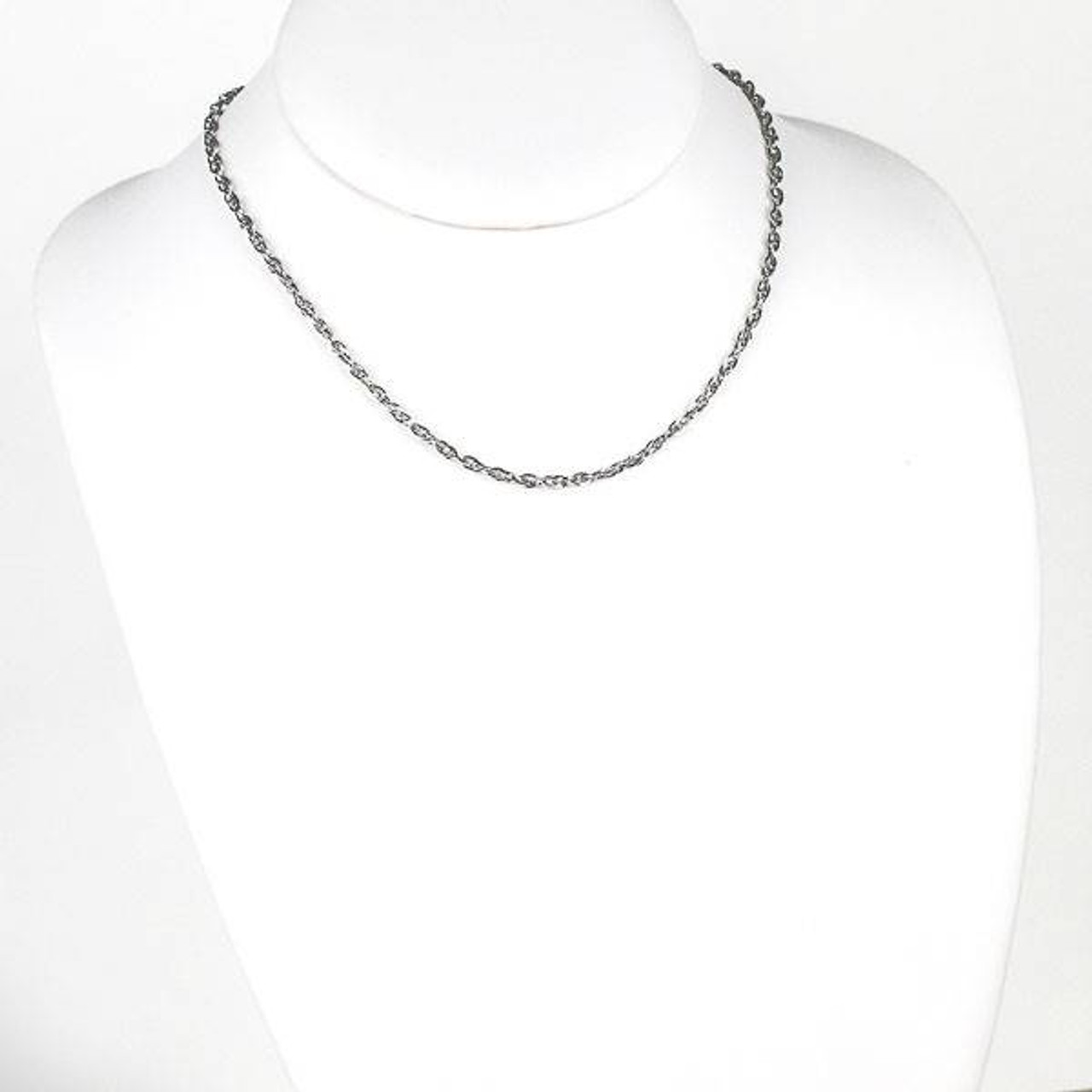 886 Royal Mint Sterling Silver 16 Inch Square Trace Chain Necklace  JLCST-0S16 | Mappin and Webb