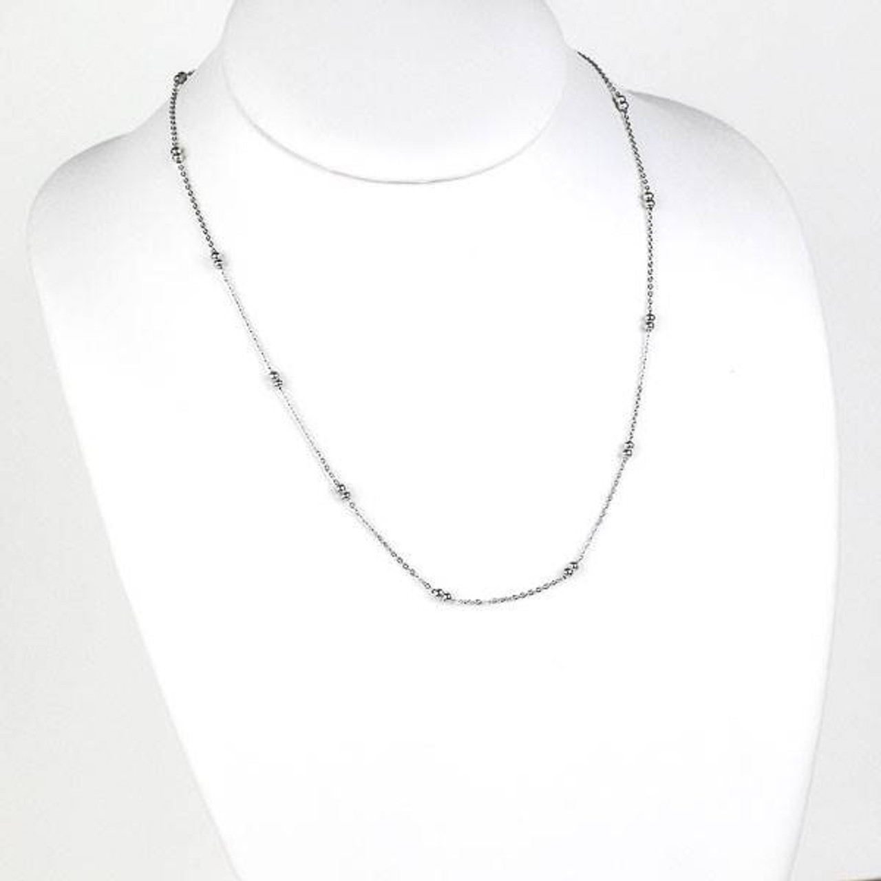 Sterling Silver Tiny Curb bulk Chain for jewelry making. Sold by