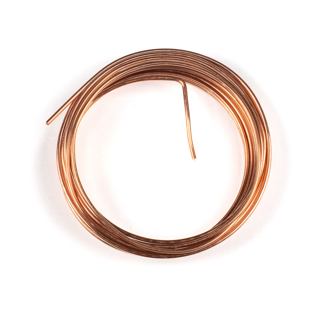 14 Gauge Bare Copper Wire in a 10 Foot Coil