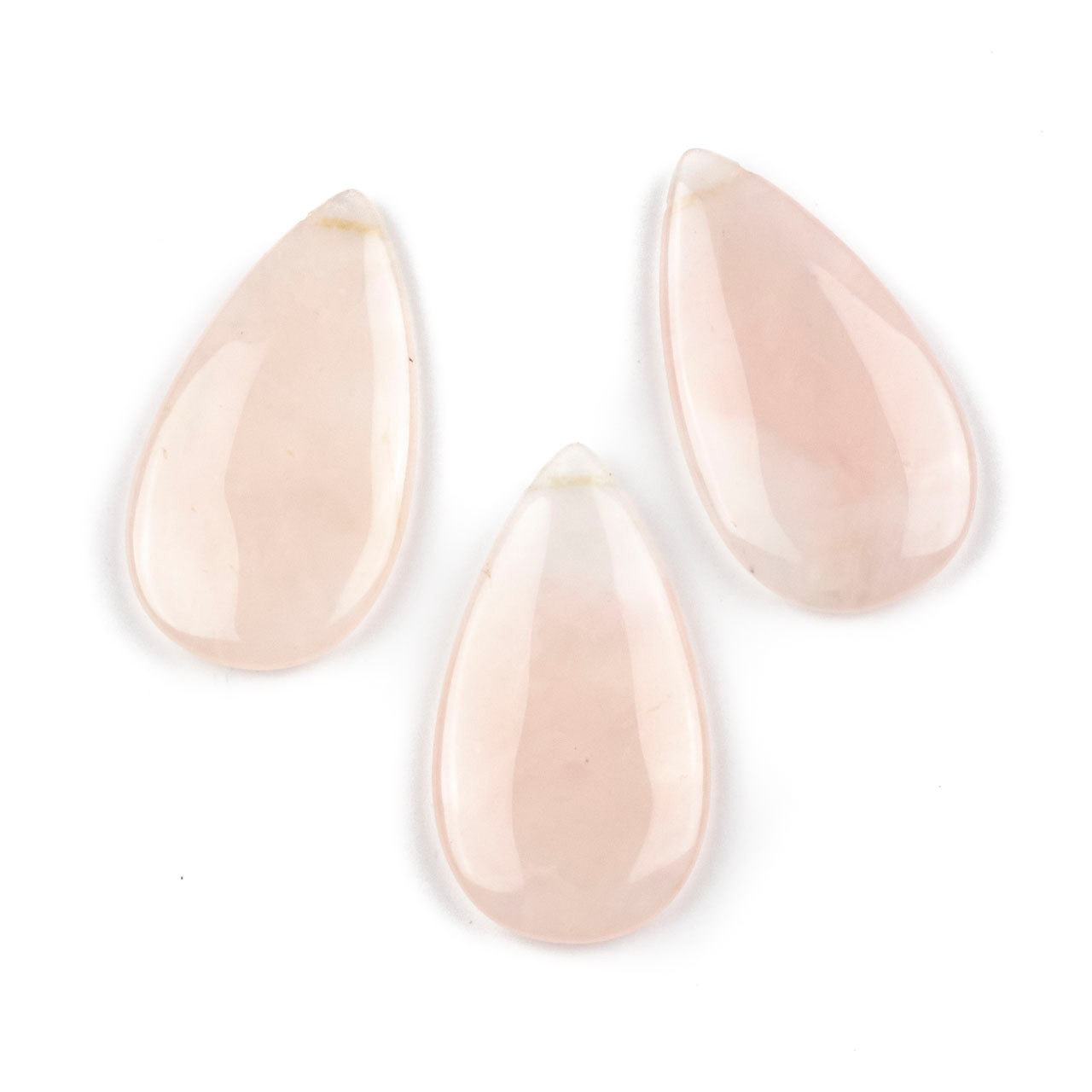 Rose Quartz Long Drop Earrings - Ashley James Jewelry Design