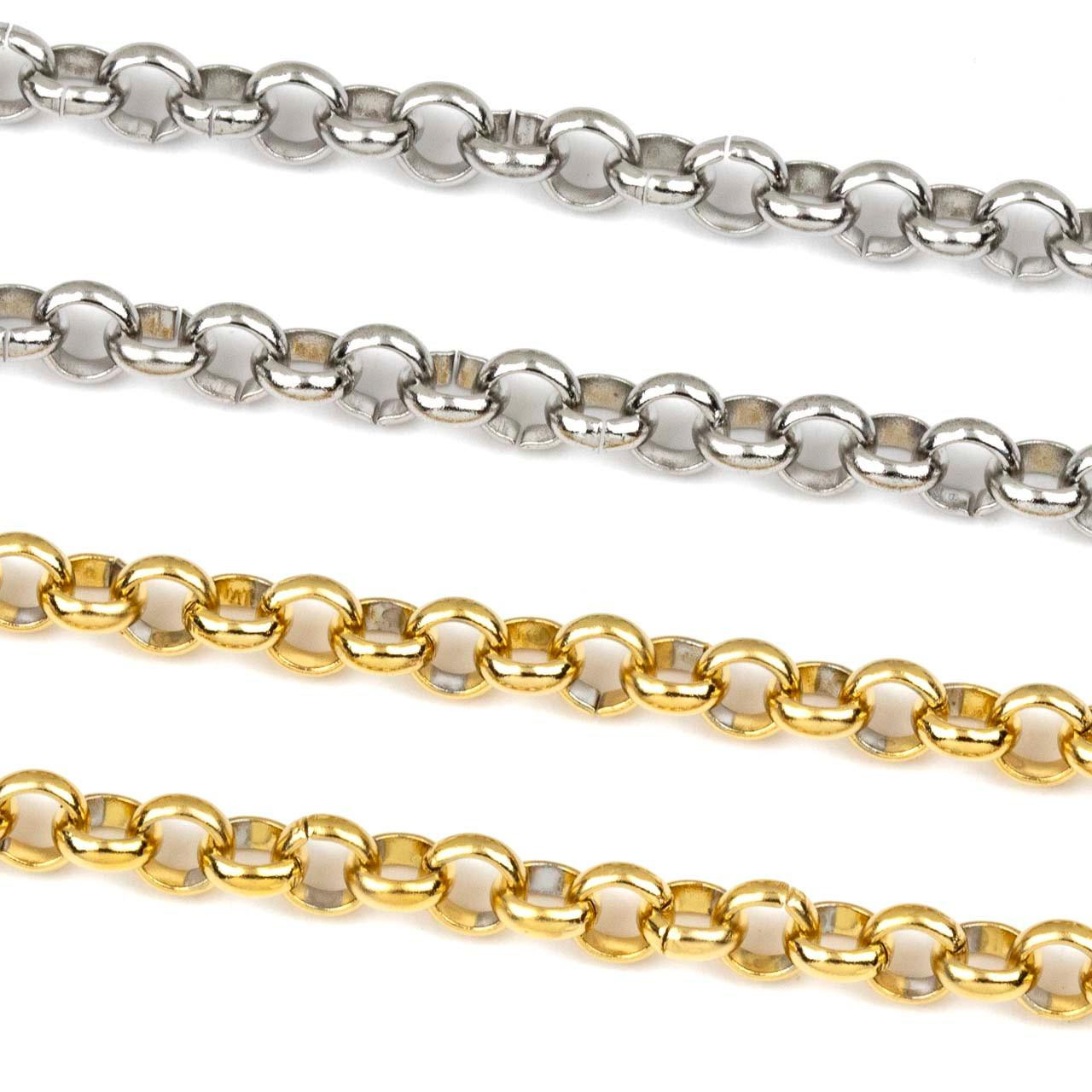 Rolo Chain Wholesale Necklace Chain Suppliers 18k Gold Filled Rolo