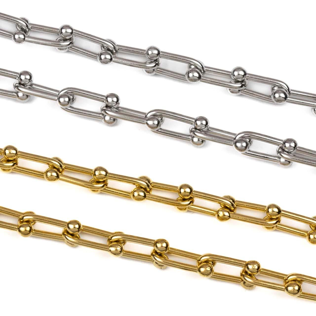 304 Stainless Steel 7x13mm Horseshoe Link Chain