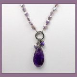 Crystal Coin Necklace