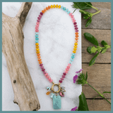 Jade Candy Charm Necklace