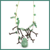 Green Aventurine Frog Necklace